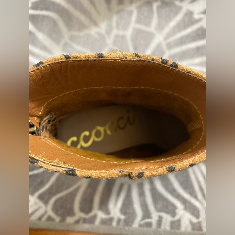 Ccocci Leopard Print Booties - image 2